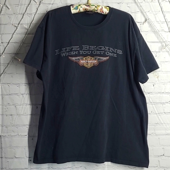 Harley-Davidson Louisville Kentucky Bluegrass Double Sided Graphic Tee Mens 2XL - Picture 5 of 17